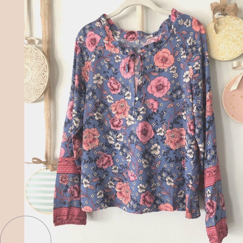 NWOT SHEIN Floral Blouse